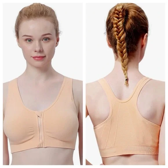 Set of 6 Amazon Women's Wireless Sports/Post-Surgery bras - Picture 5 of 8